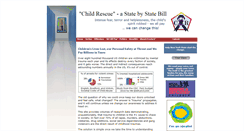 Desktop Screenshot of childrescuebill.org